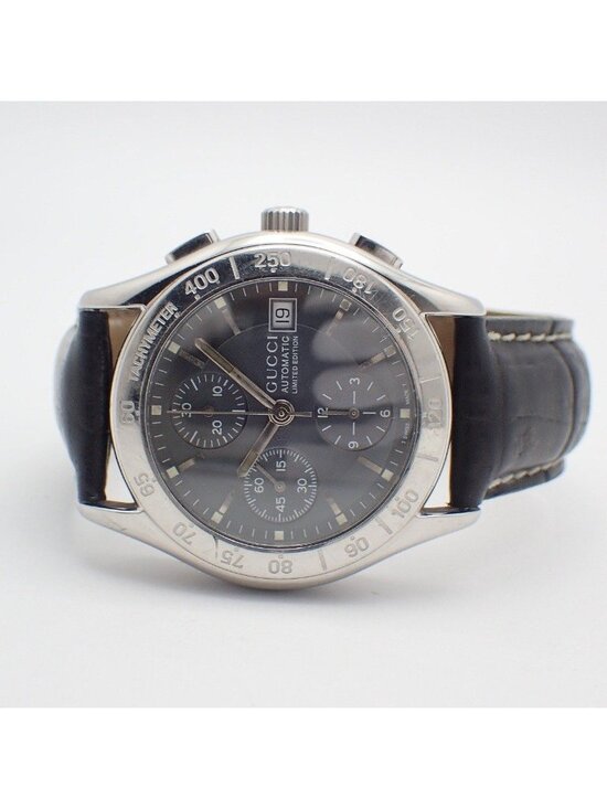 Gucci 503 Chrono Limited Edition Chronograph Watch Blue Dial External Pawn main image 7